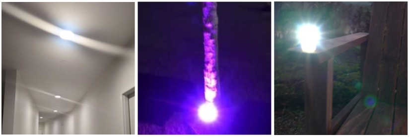 Categories of lens flares
